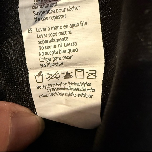 Streetwear Society Bodysuit Black Lace Fitted Sexy Feminine Long Sleeve Women's - Picture 16 of 16